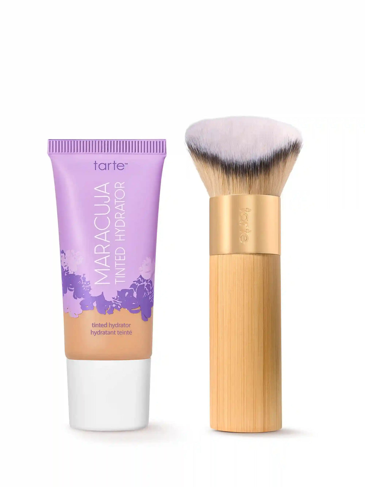maracuja tinted moisturizer & angled complexion brush duo