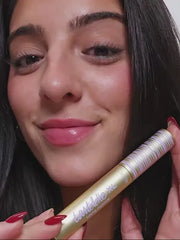 maracuja juicy lip vinyl, shimmer glass & XL tubing mascara set